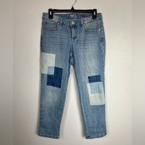 Style & Co. Denim Petite Patchwork Denim Jeans